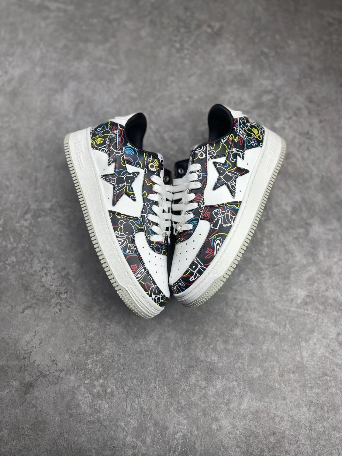 A Bathing Ape Bape Sta Medicom Toy Bearbrick Camo Black