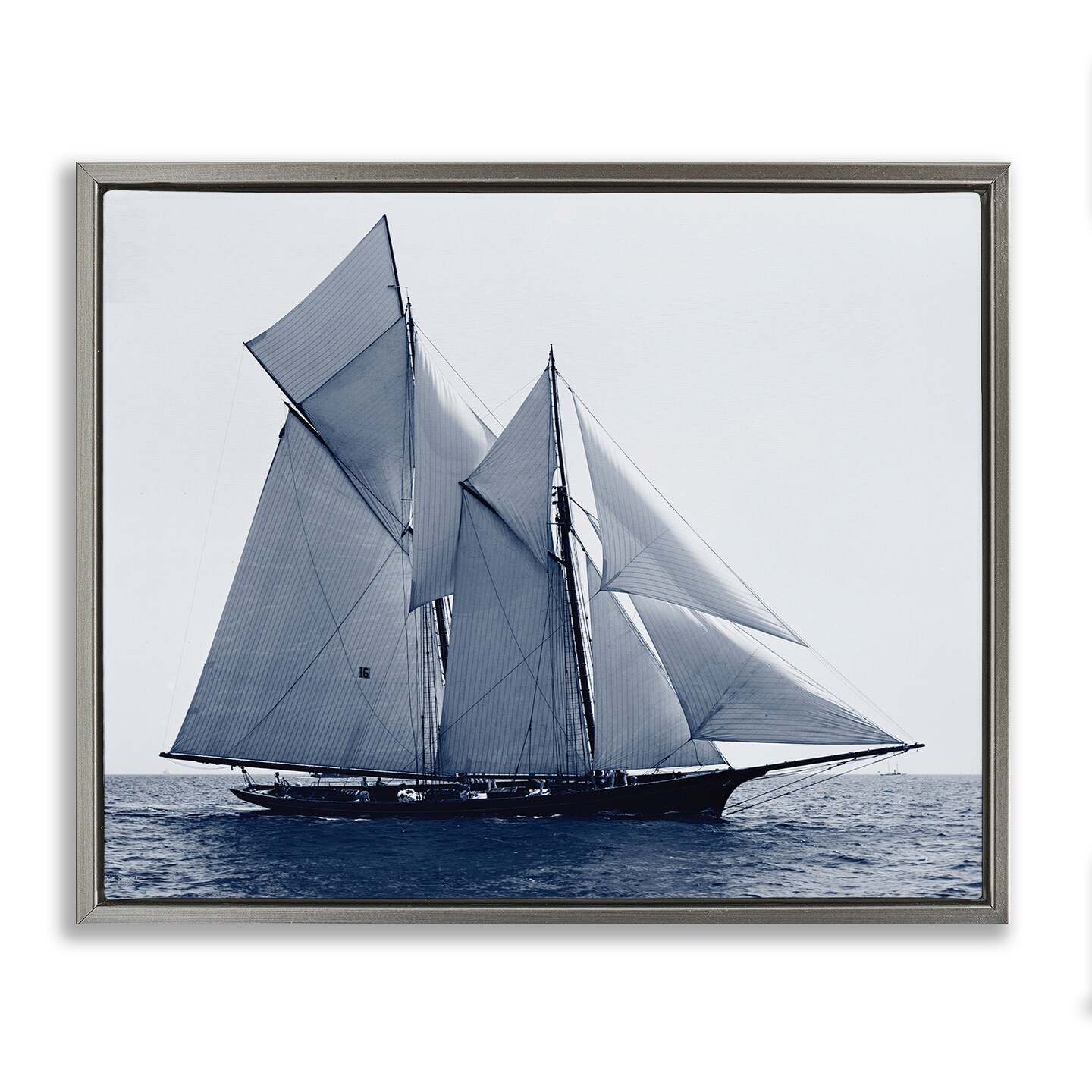 Stupell Industries Serene Sea Vessel Floating Frame By Stellar Design ...