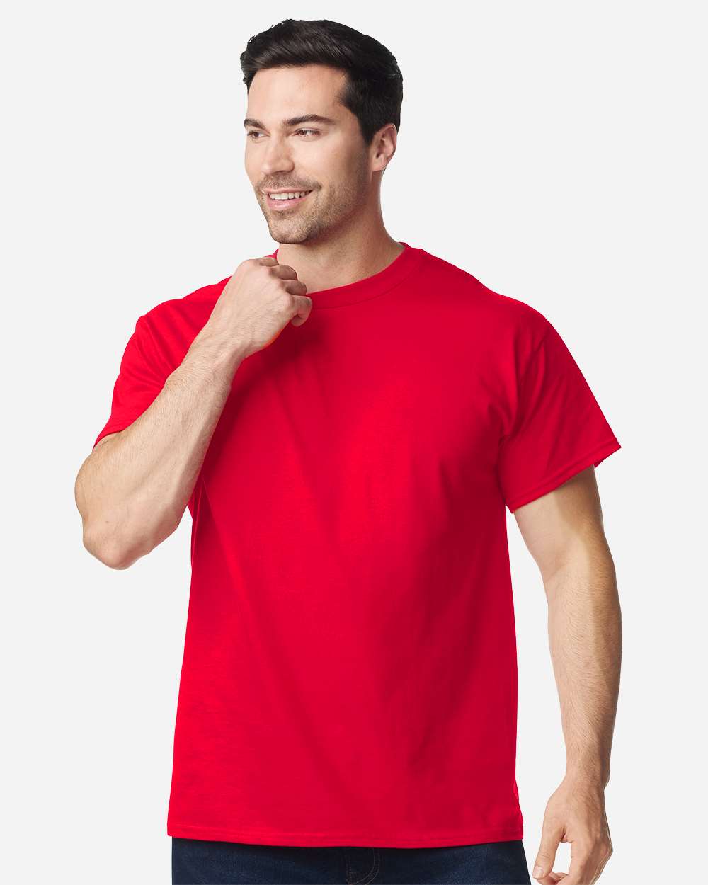 12 Pack: Gildan® Heavy Cotton Crewneck Short Sleeve T-Shirt Bundle for Bulk Wear & Custom Printing Tee
