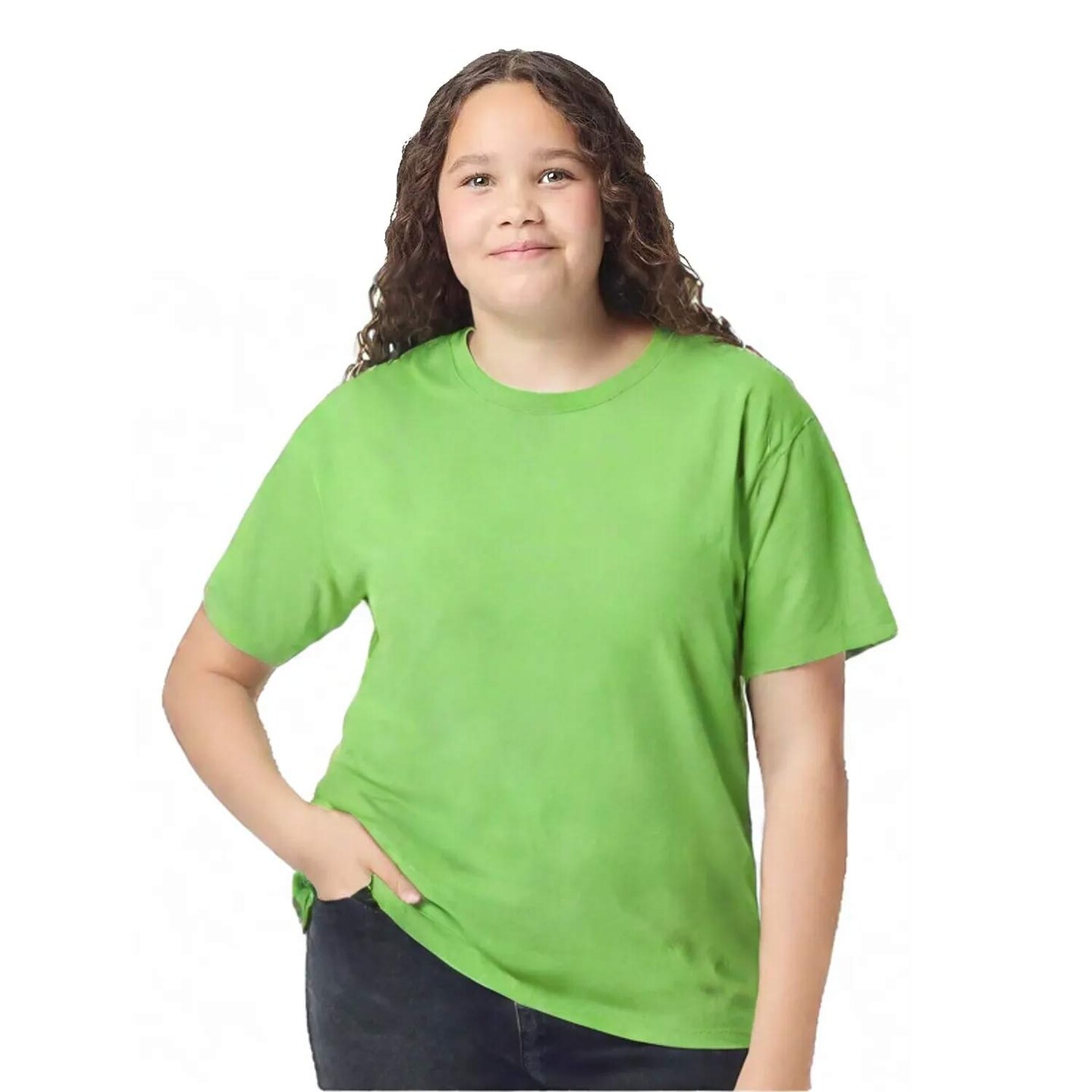 12 Pack: Gildan Heavy Cotton Youth Crewneck Short Sleeve T-Shirt for Custom Printing & Everyday Comfort Blank Tee