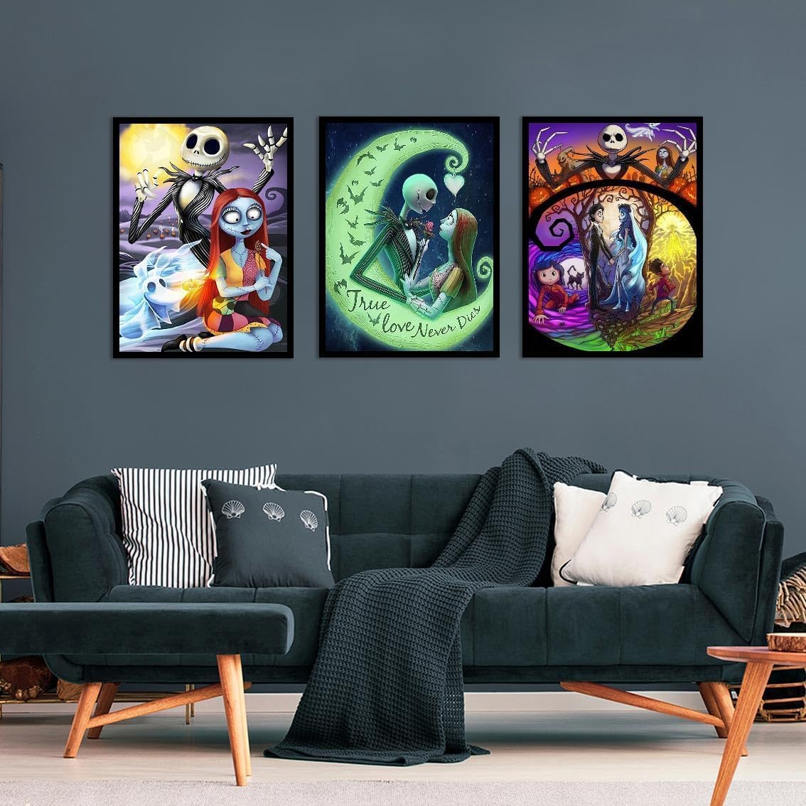 Diamond Painting Kits for Adults - 3 Pack Halloween 5D Diamond Art Kits Full Drill Diamond Dots Paintings
