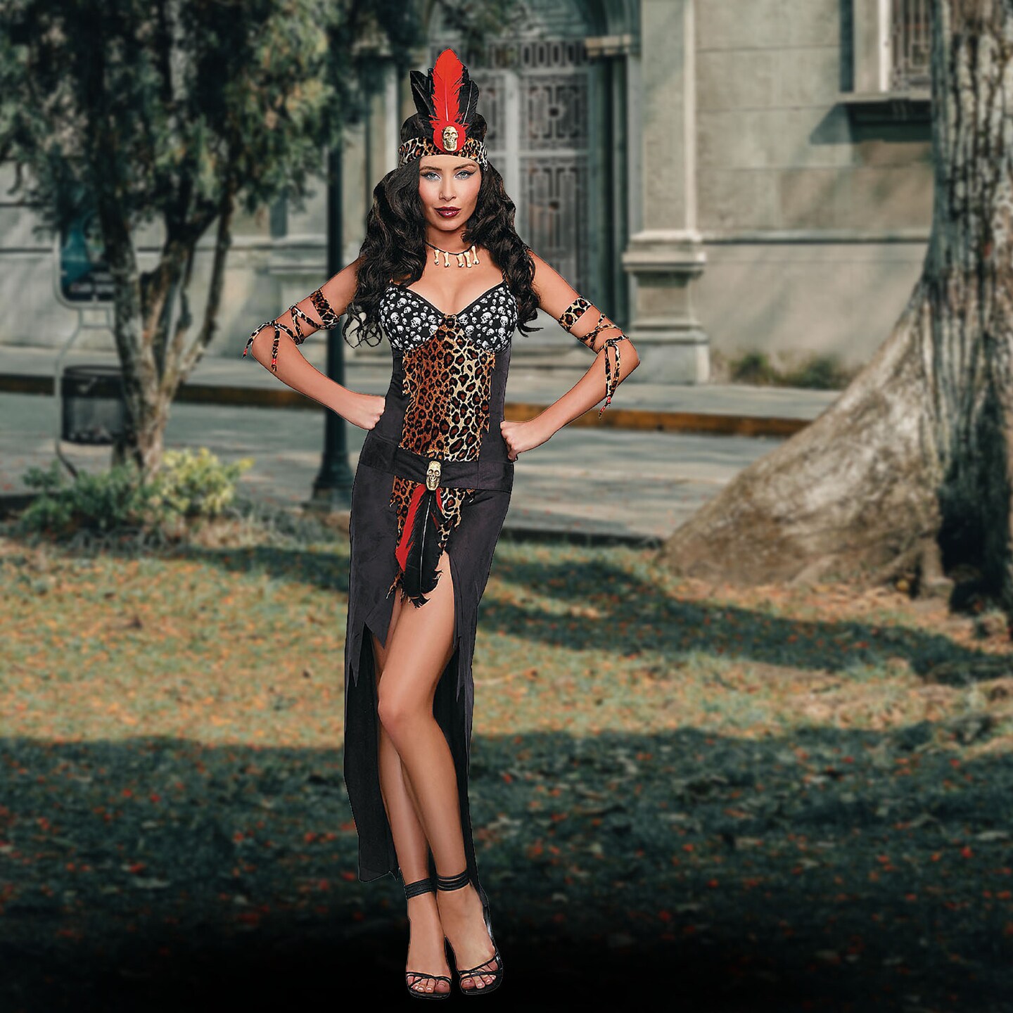 Voo Doo Priestess Halloween Costume