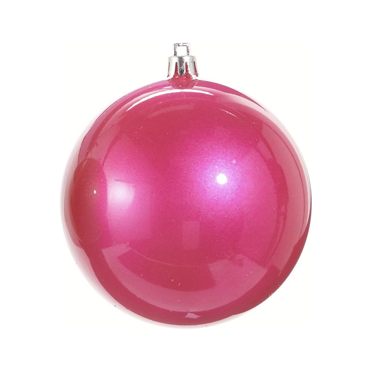 4&#x22; Bright Pearlescent Ball Ornament