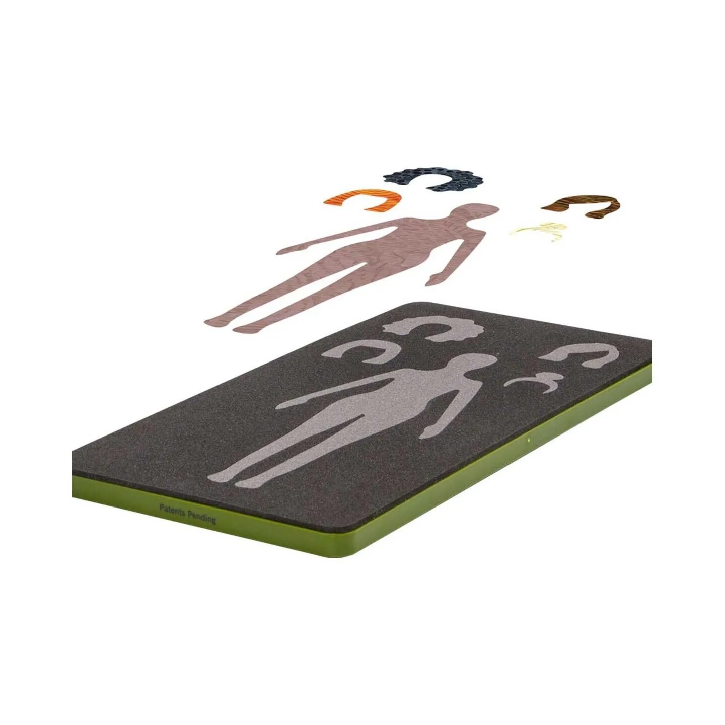 AccuQuilt GO! Paper Doll Appliqué Quilt Die by TipStitched for Fabric Cutting