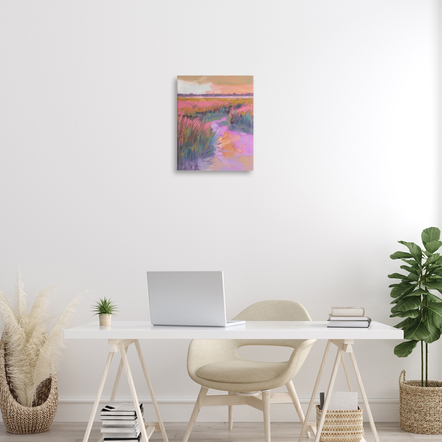 Stupell Industries Autumnal Marsh Landscape Canvas Design by Arlington Prints