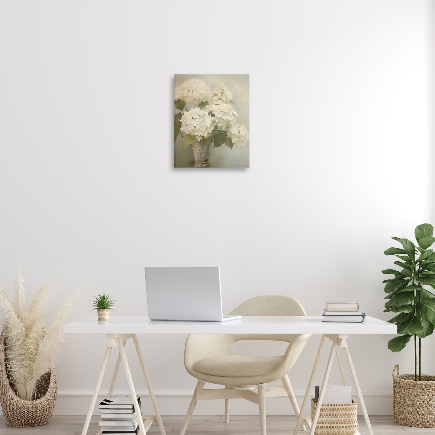 Stupell Industries Faded Country Hydrangeas Canvas Design by Arlington Prints