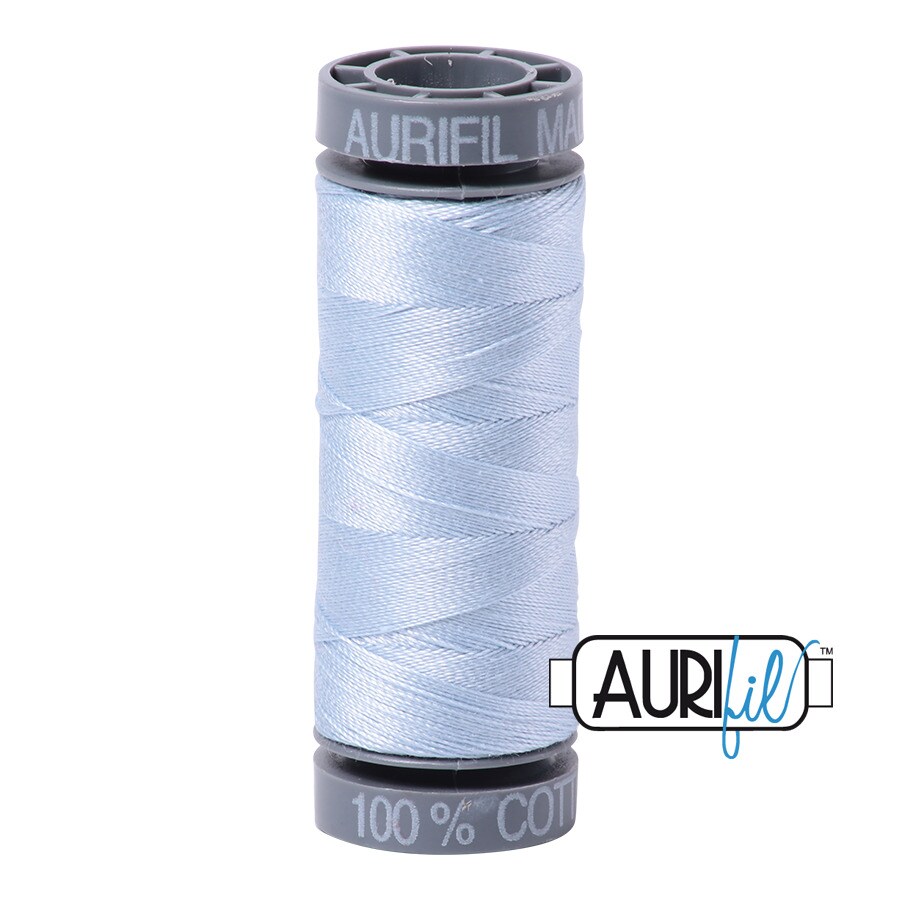Light Robins Egg (2710) | 28wt Small Spool (100M / 109Y) | Aurifil Thread