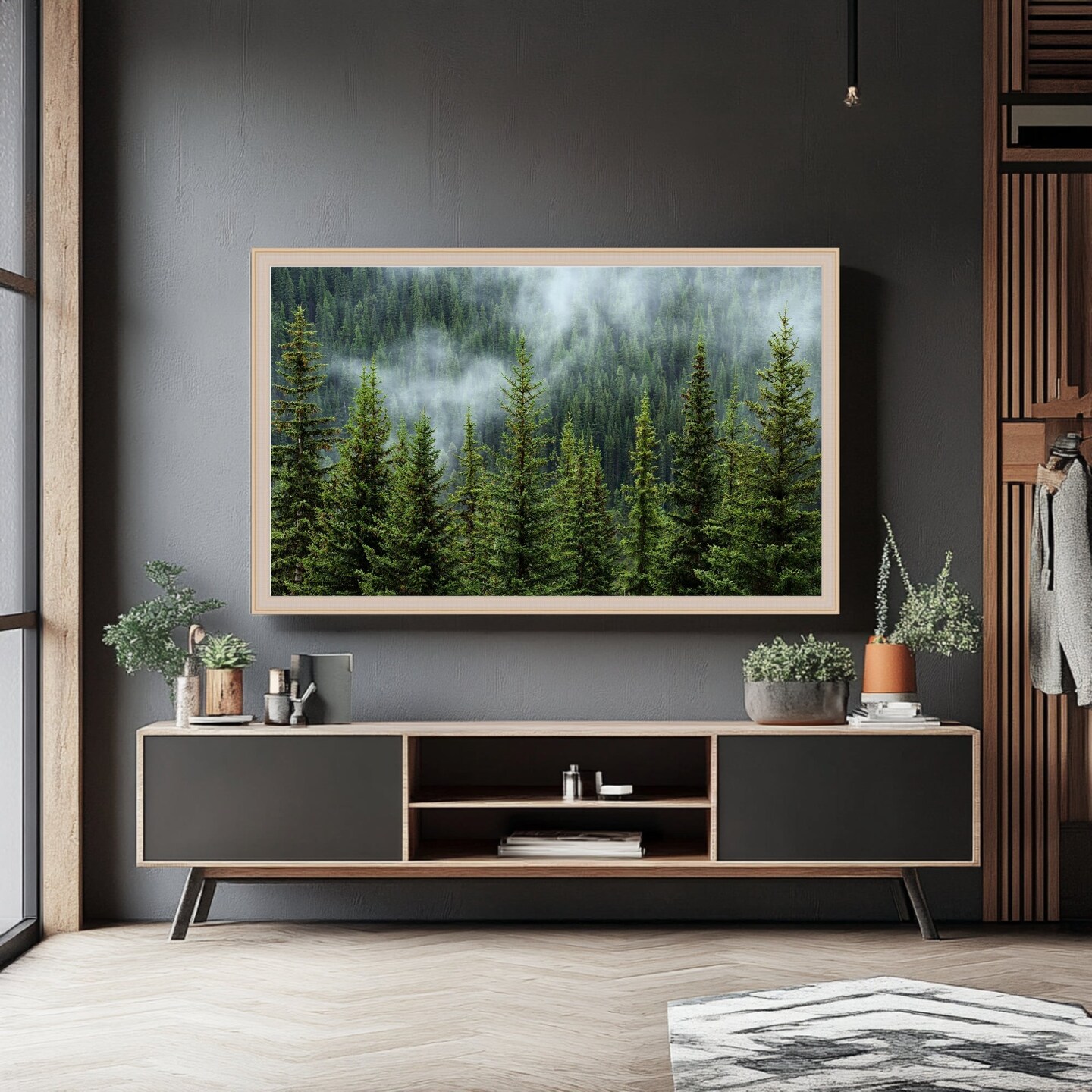 70 Inch TV Picture Frame - Decorative Custom frame for 70 inch TV Samsung
