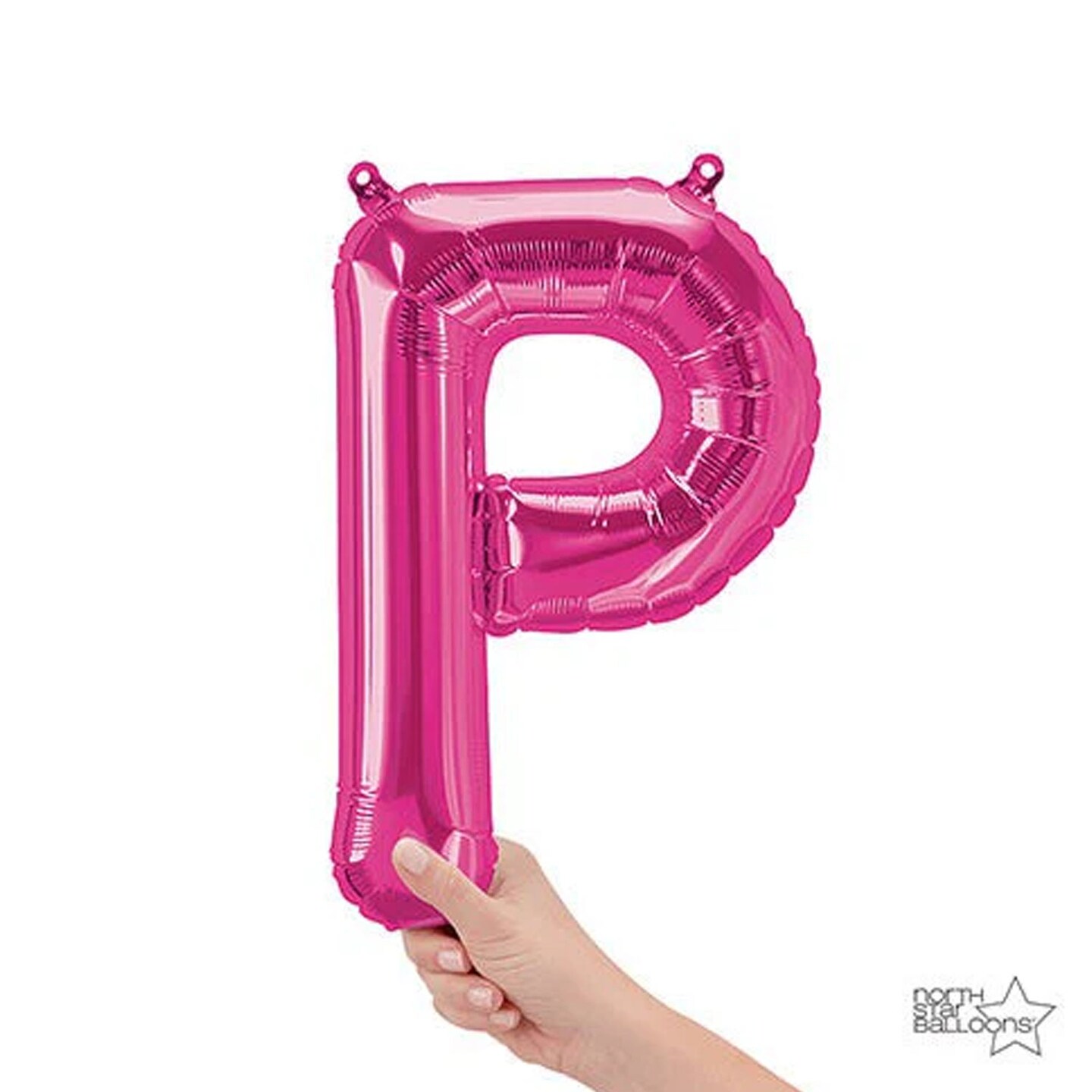 NorthStar Balloons&#xAE; 16 Inch Letter P Magenta Air Fill Only