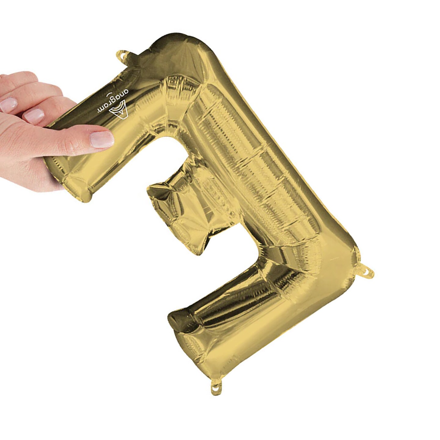 Anagram&#xAE; 16 Inch Letter E White Gold Air Fill Only