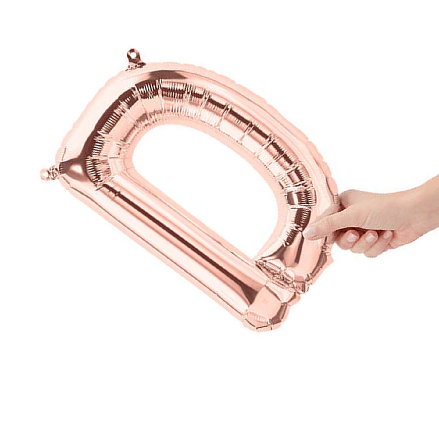NorthStar Balloons&#xAE; 16 Inch Letter D Rose Gold Air Fill Only
