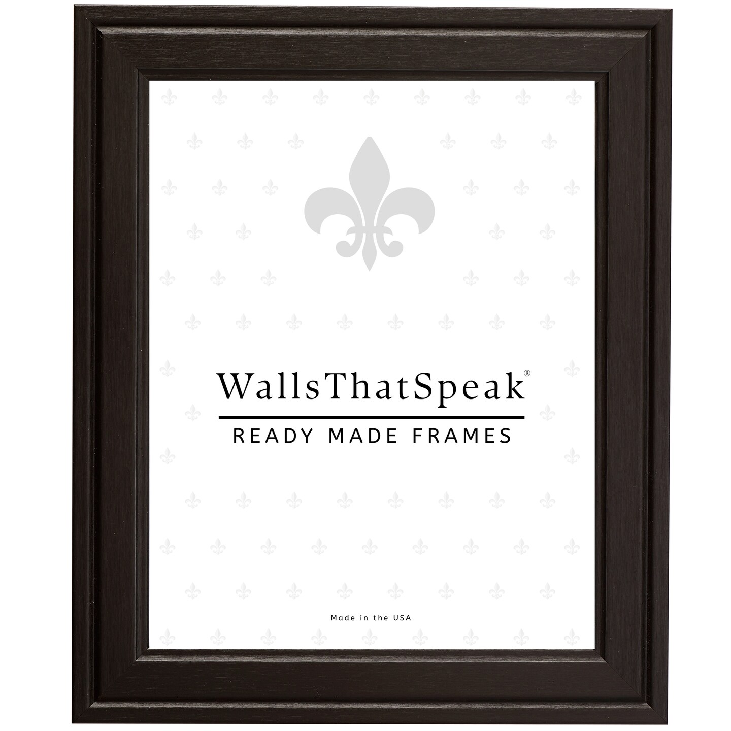 24x30  Manhattan 125 1.25 Inch MDF Moulding, Wall Display Frame for Art, Posters, or Photos by wallsthatspeak
