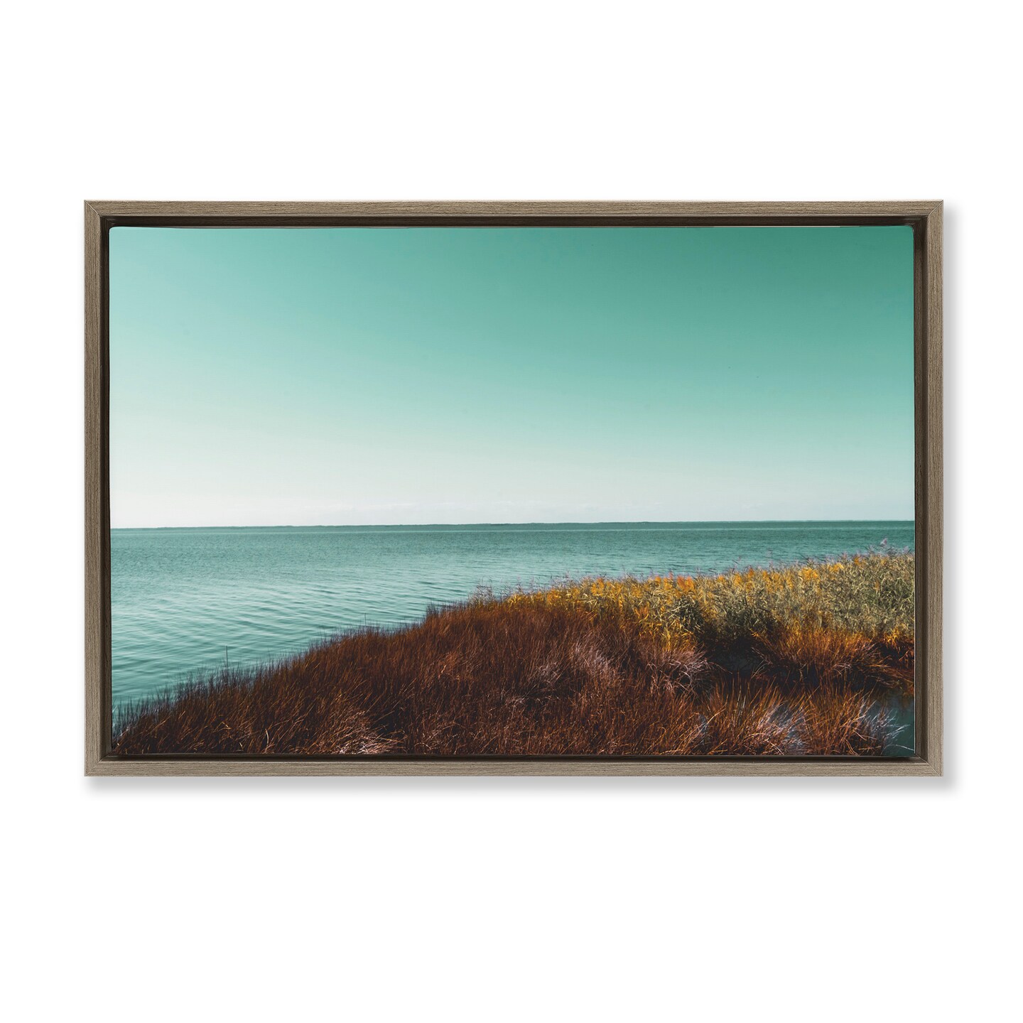 Stupell Industries Sunset Sea Breeze Floating Frame, design by J:L Design