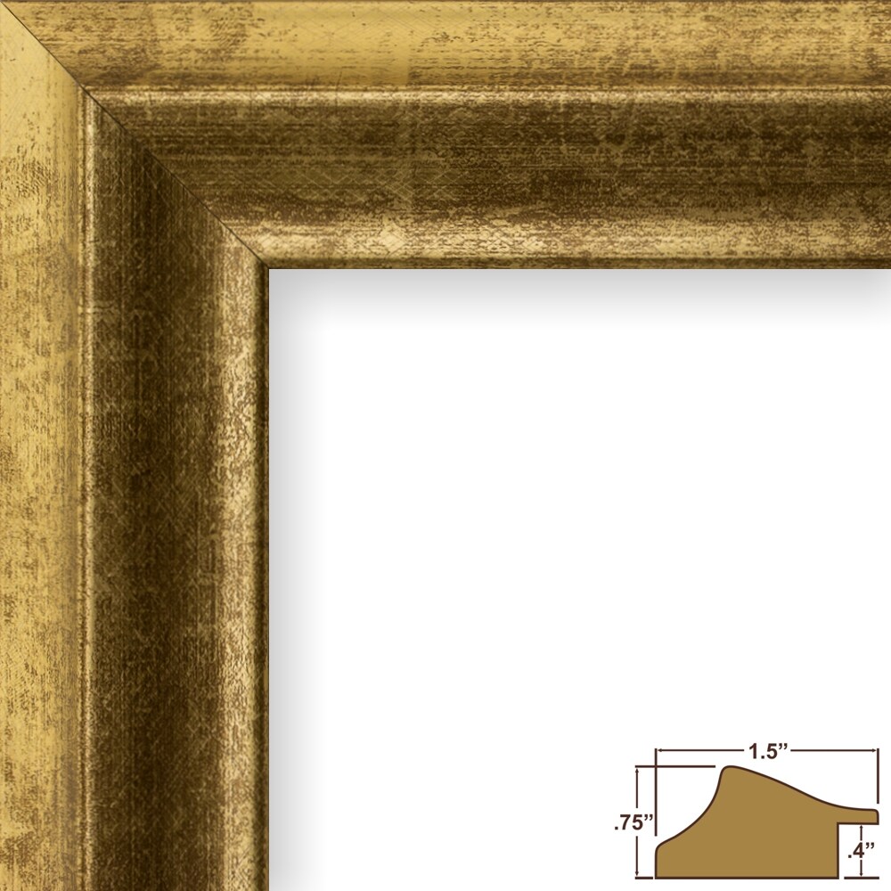 12x20  Verandah 203 1.5 Inch MDF Moulding, Wall Display Frame for Art, Posters, or Photos by wallsthatspeak