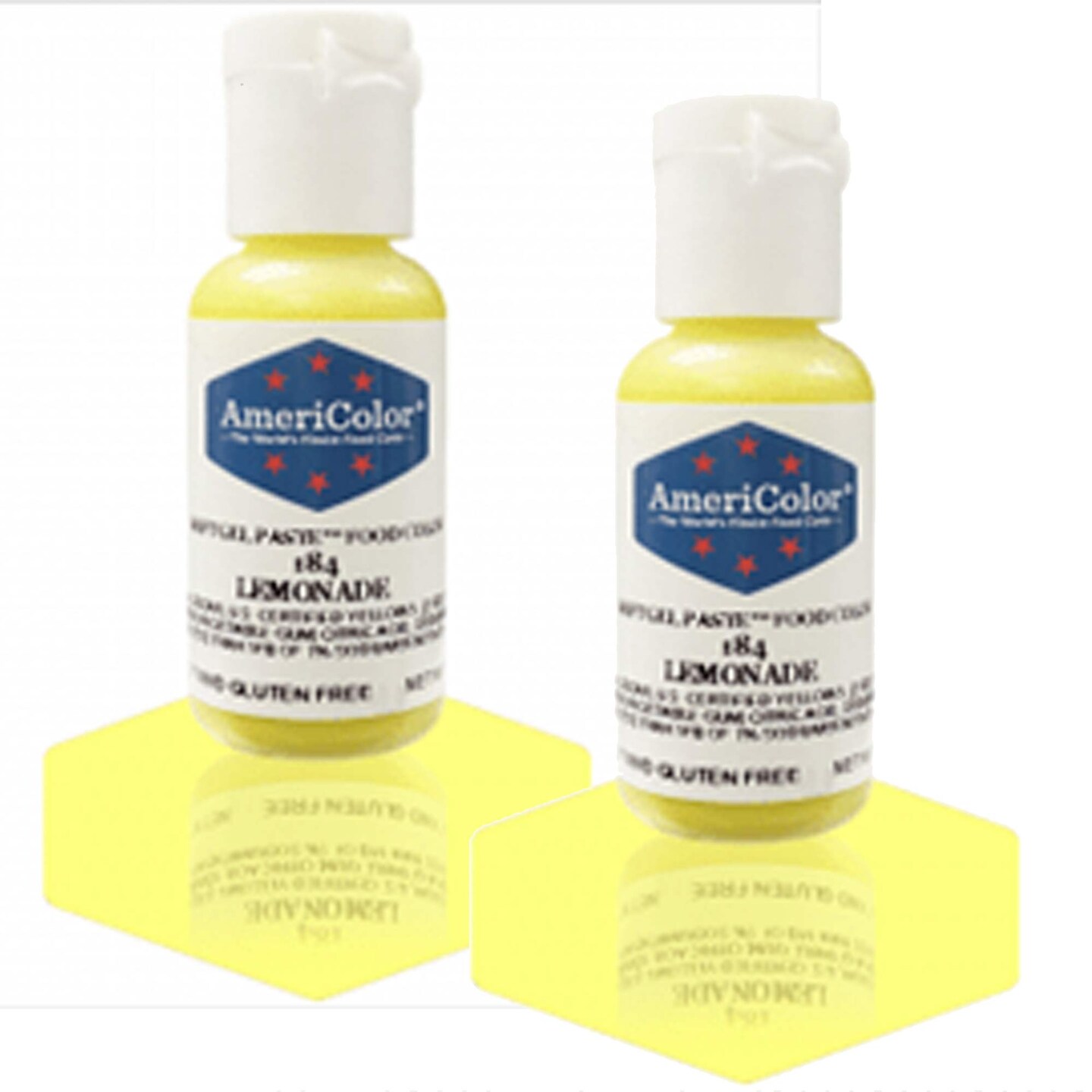 Lemonade Soft Gel Paste Food Color AmeriColor 184
