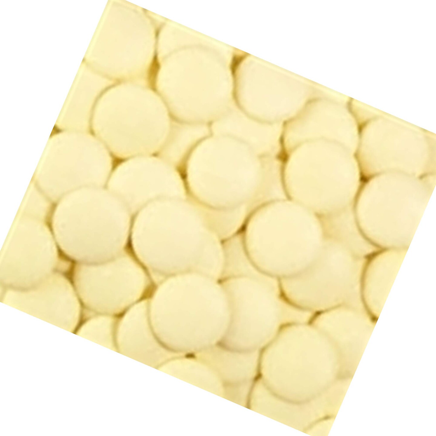 Guittard White Vanilla Flavored A&#x27;peels Melts 1 Pound