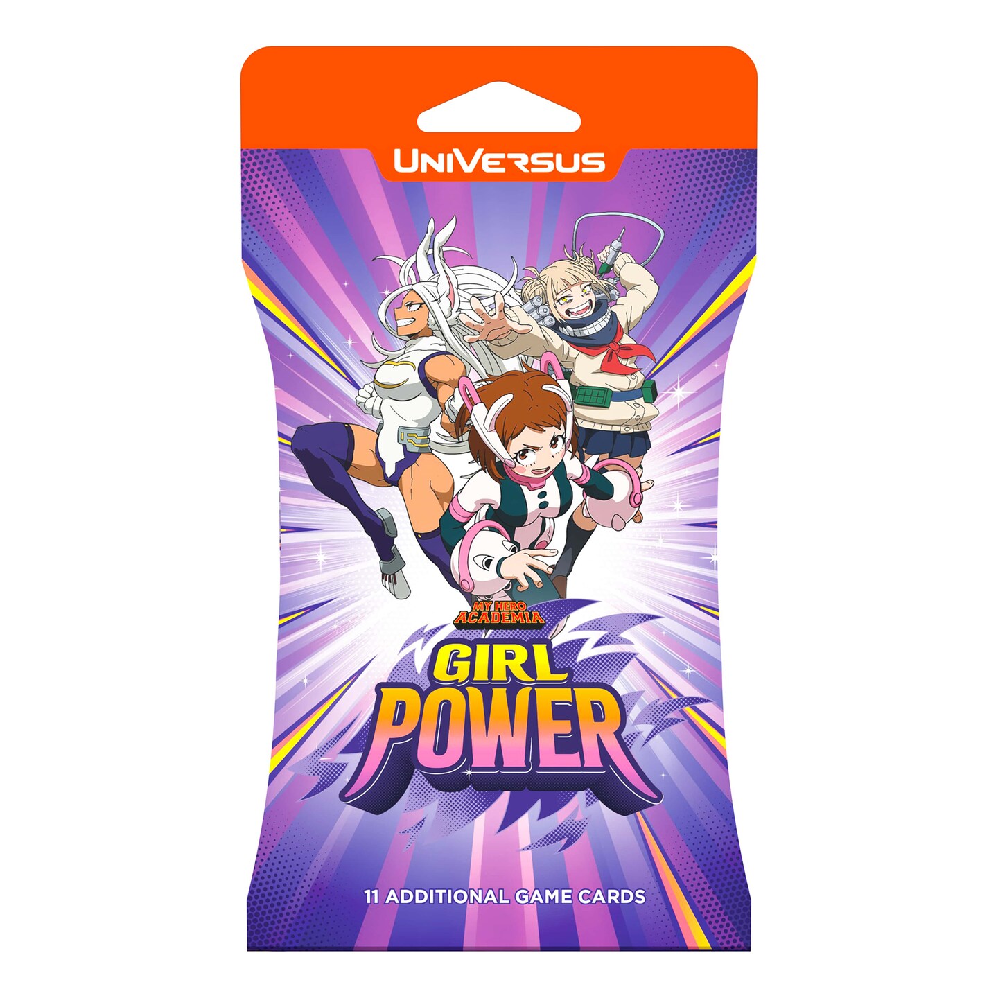 UniVersus My Hero Academia: Girl Power Booster Pack, 11 Cards