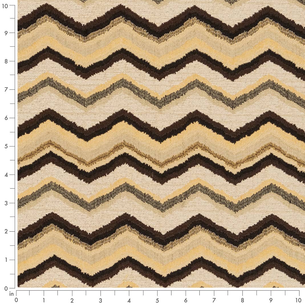 Umber - Brown Abstract  Geometric Upholstery Fabric 54 Inches&#x22;