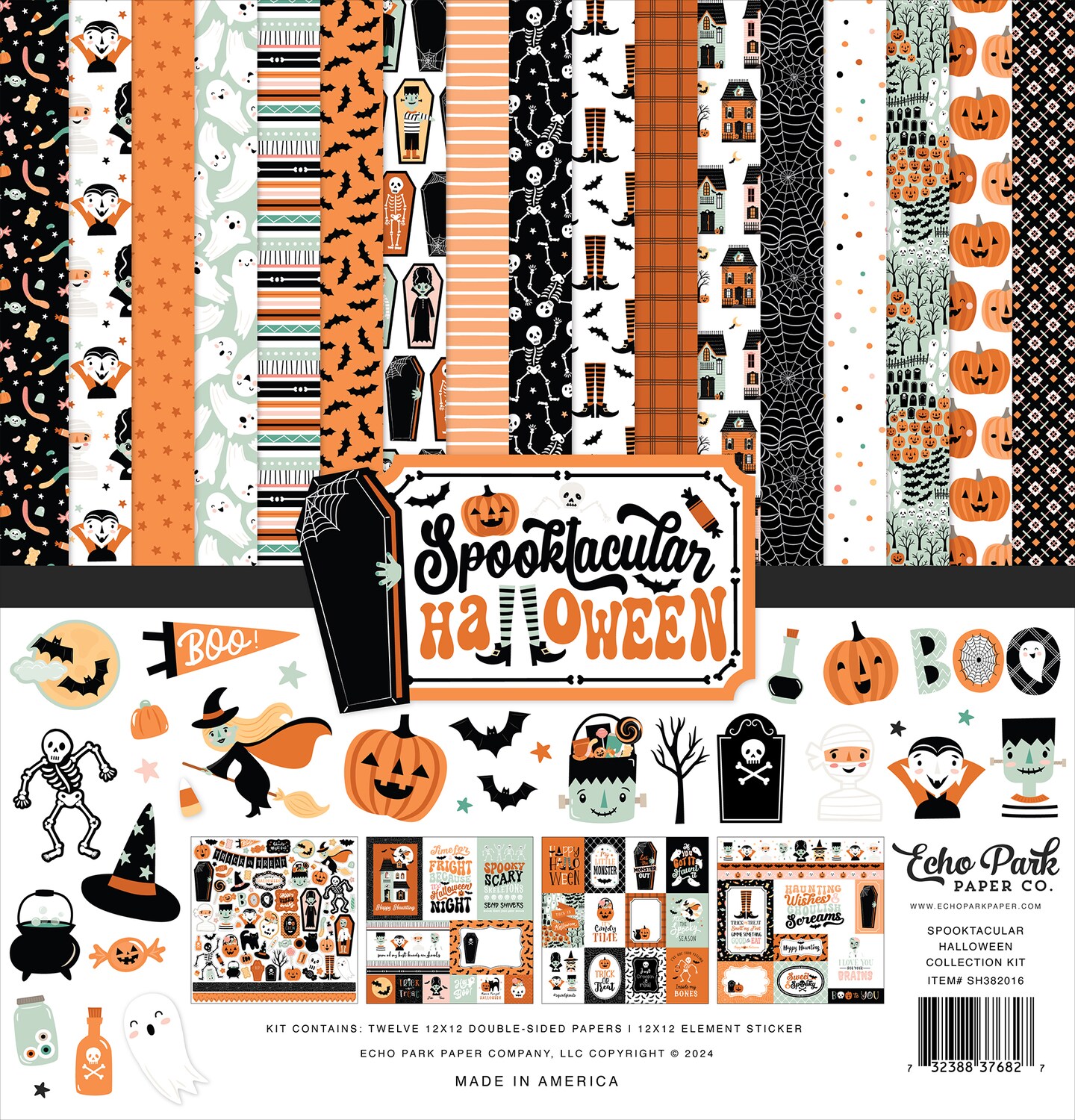 Spooktacular Halloween 12x12 Collection Kit | Michaels