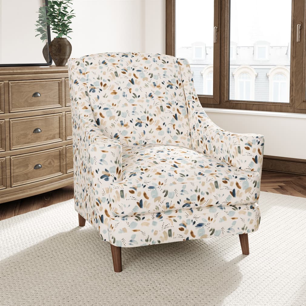 Mineral - Aqua & Teal,Blue Abstract & Geometric Upholstery Fabric 54 Inches"