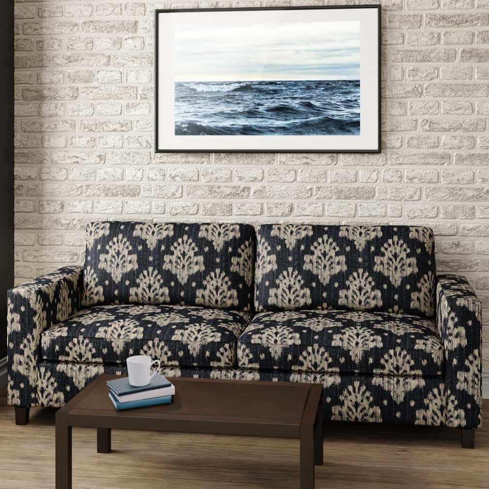 Upholstery Fabric - Blue Damask,Global Upholstery Fabric 54 Inches"