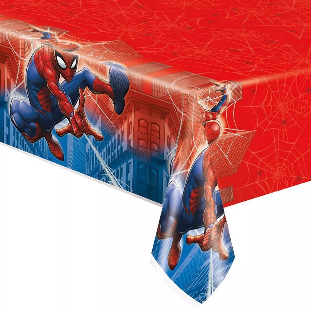 Spider-Man Rectangular Plastic Table Cover - 54&#x22; x 84&#x22;