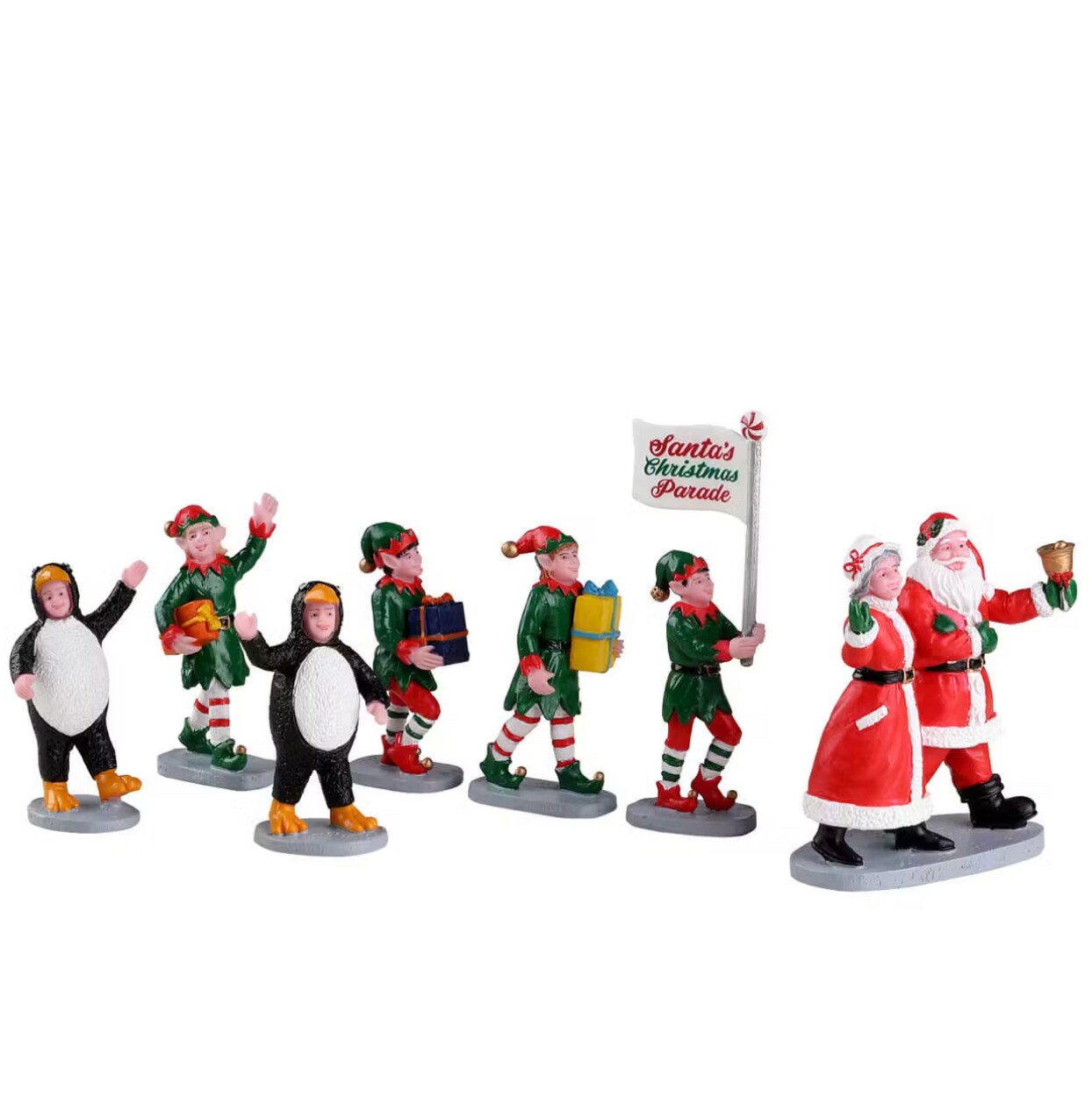 Santa&#x27;s Elf Parade - Lemax