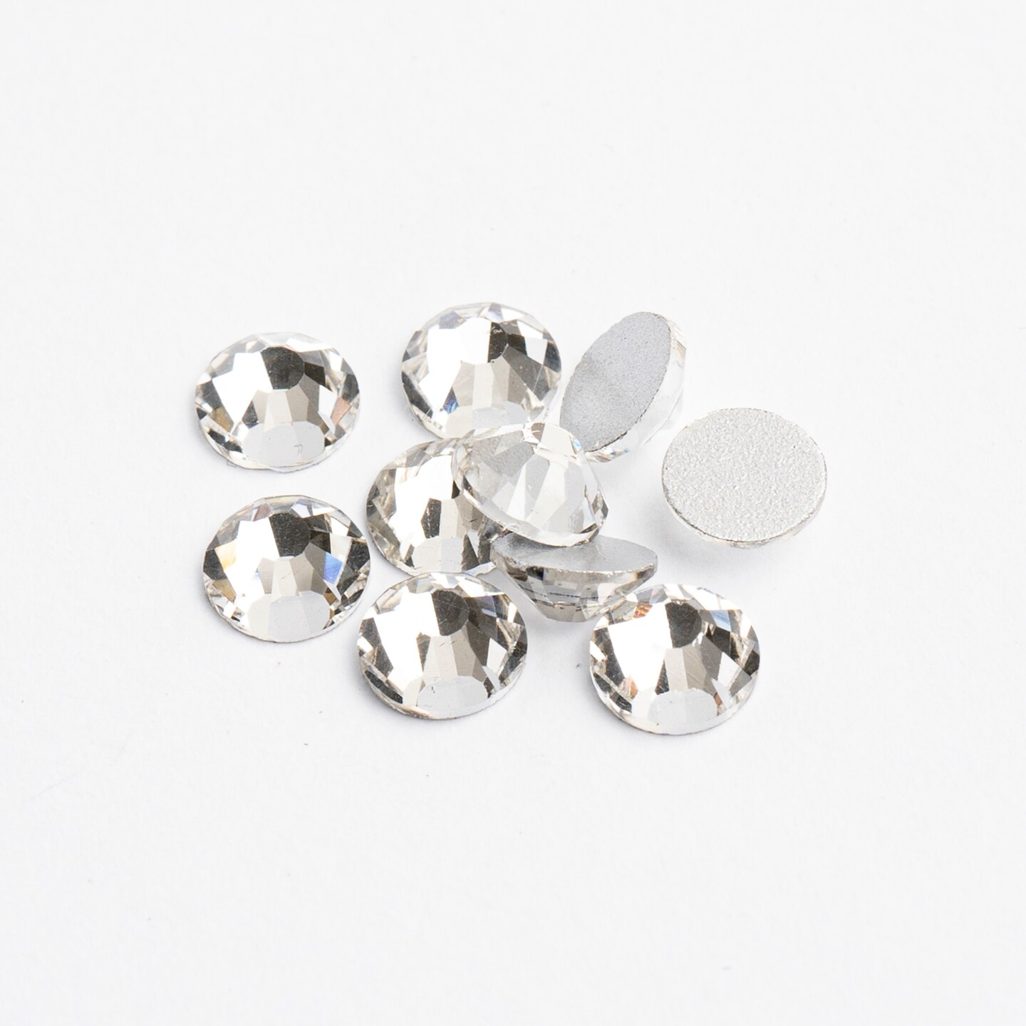 Crystal Lane DIY SS6 Glass Flatback Rhinestones, 1440pcs