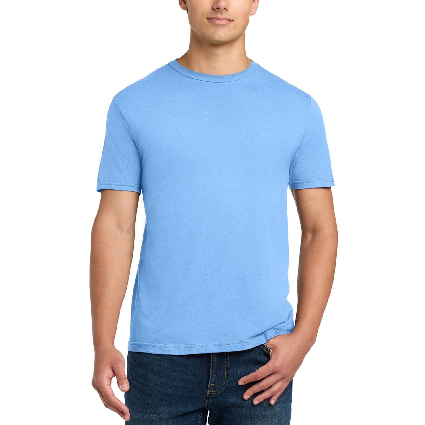 Gildan Heavy Cotton T-Shirt, Crewneck Blank Tees for Crafting