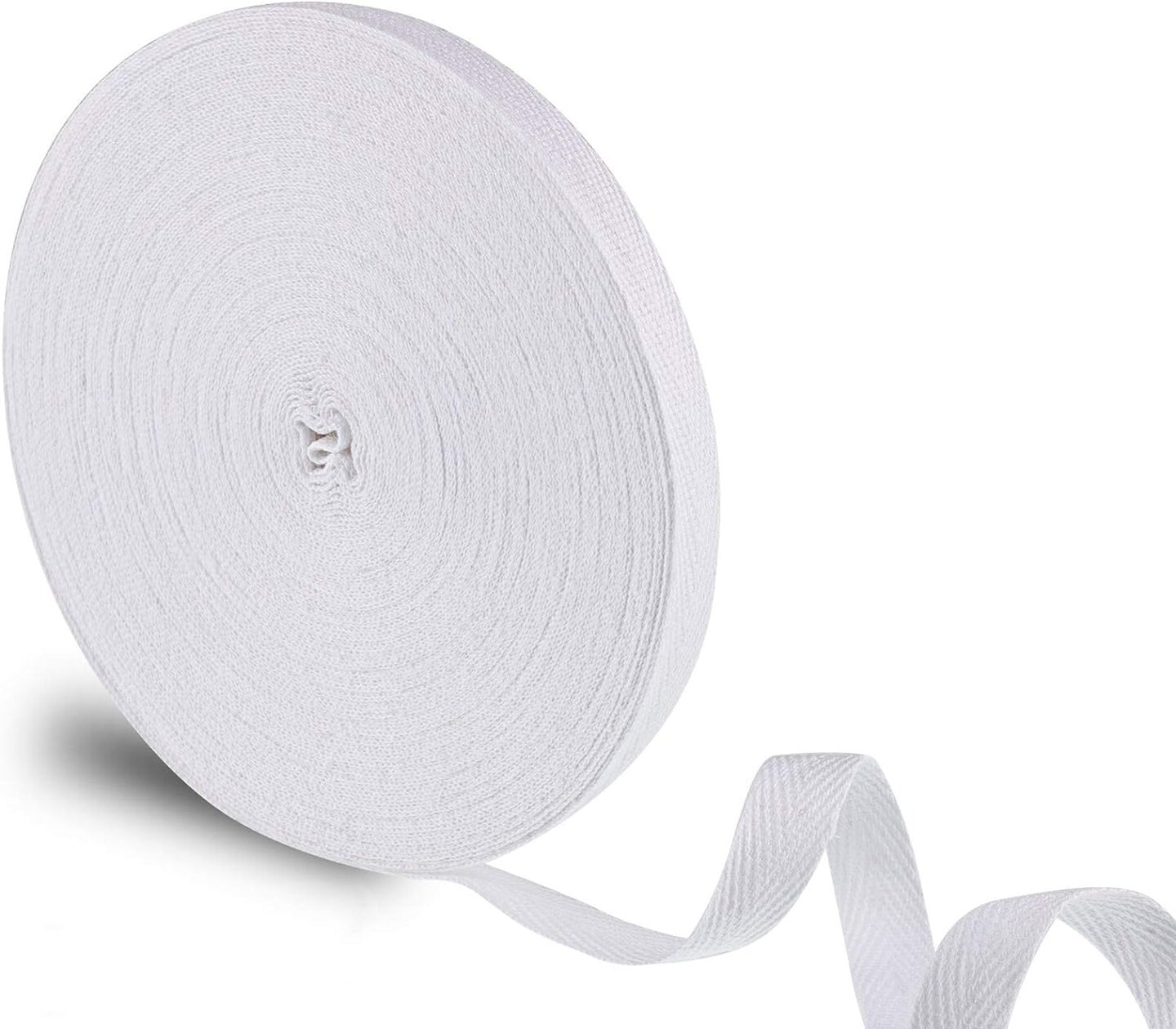 100% Cotton , Soft Natural Twill Tape Ribbon Herringbone Webbing