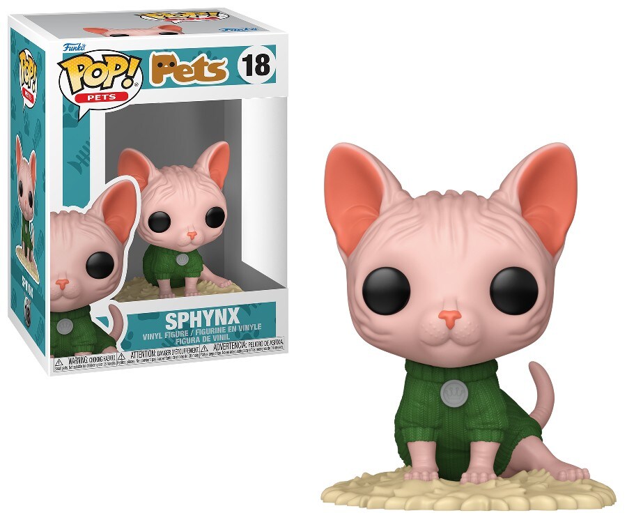 Sphynx #18 Cat Funko Pop! Pets, Color: Multicolor, Size: 1 | Michaels
