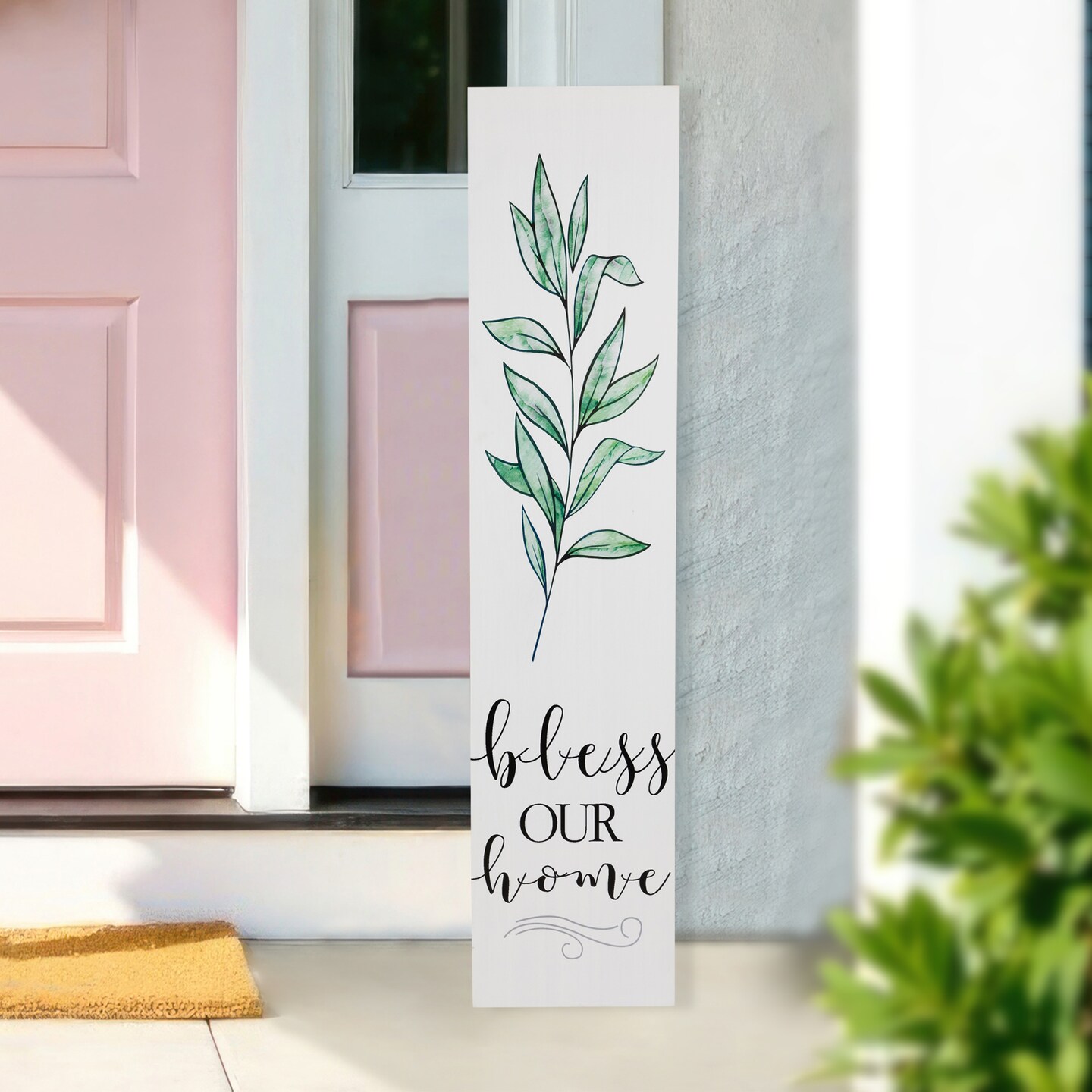 Northlight Bless Our Home Porch Board Sign