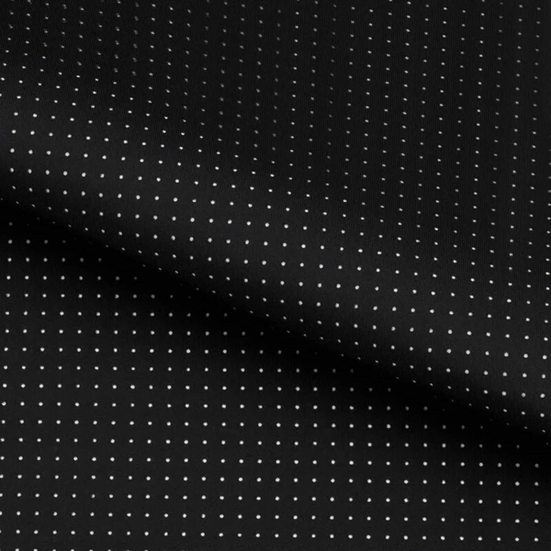 Perforated Tricot Stretch Mesh Fabric
