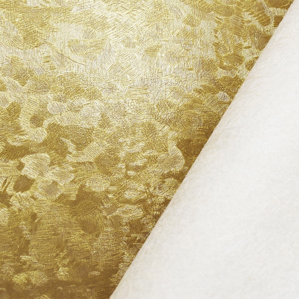 Yellow Gold Majilite Faux Leather Upholstery Fabric By the Yard