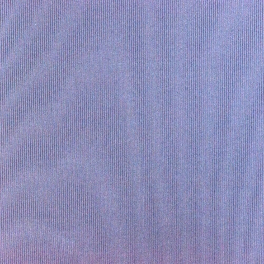 Dusty Periwinkle Purple Famous Designer Stretch 2x2 Rib Knit Fabric By the Yard