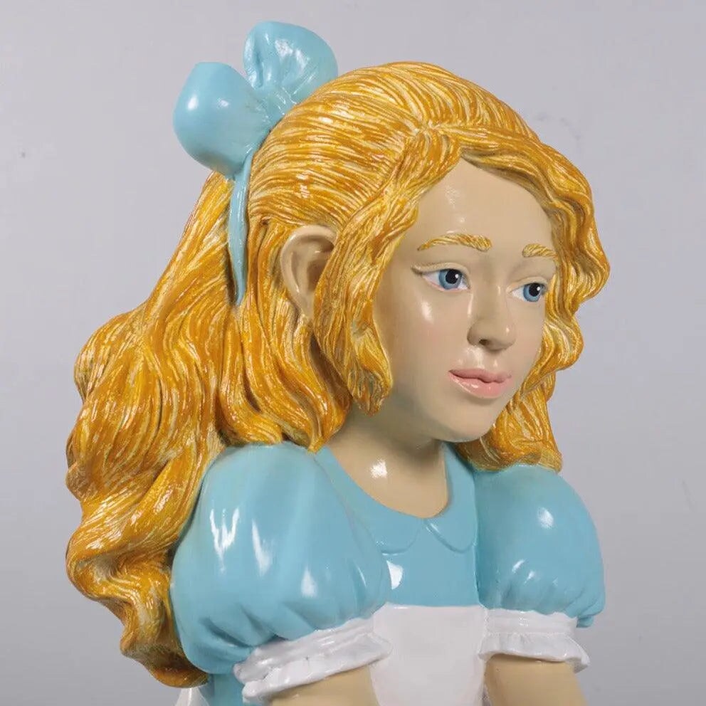 Alice Sitting Statue