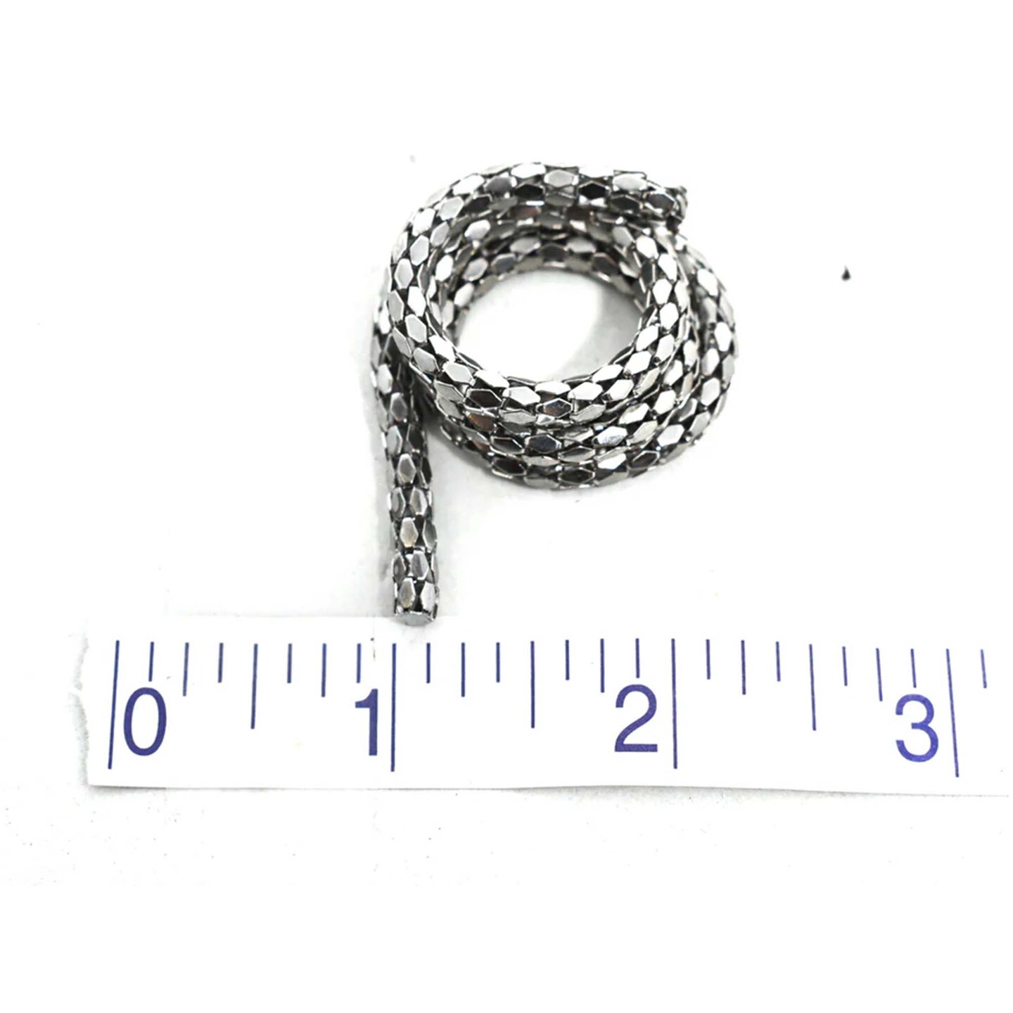 1 Yard Polygon Metal Chain Tubular Design for Jewelry Accessories