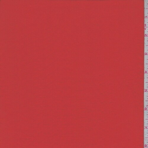 Firey Red Shimmer Chiffon Fabric By the Yard