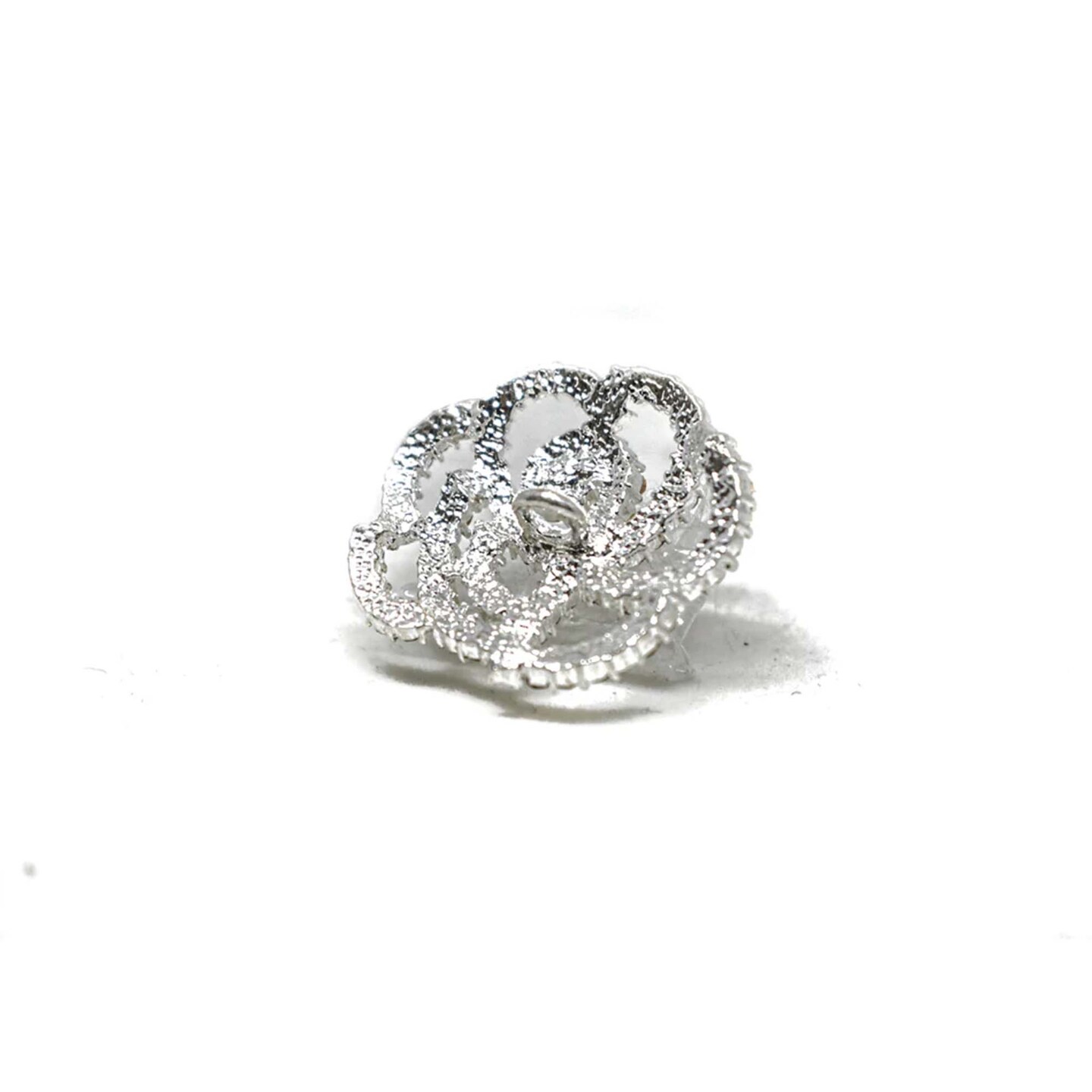 Rhinestone Rose Button for Clothing Accessories Home Decor