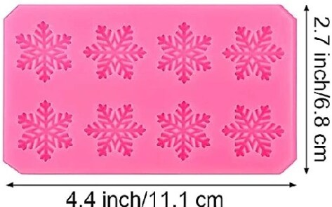 Silicone Snowflake Mold