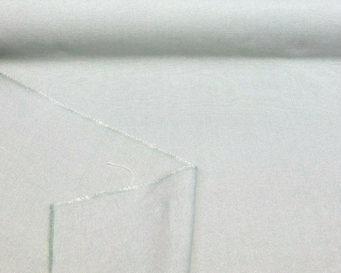 1 Yard Upholstery Chenille Fabric Heather Mint Green Preshrunk 100% Prewashed Cotton 54 Inch Width
