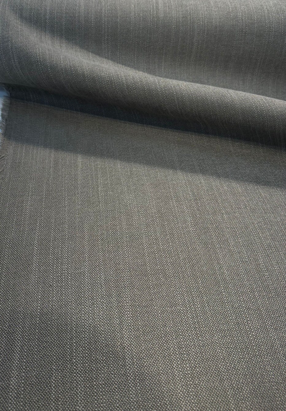 1 Yard Charcoal Performance Chenille Upholstery Fabric Crypton Durable 100% Polyester 54 Inch Width