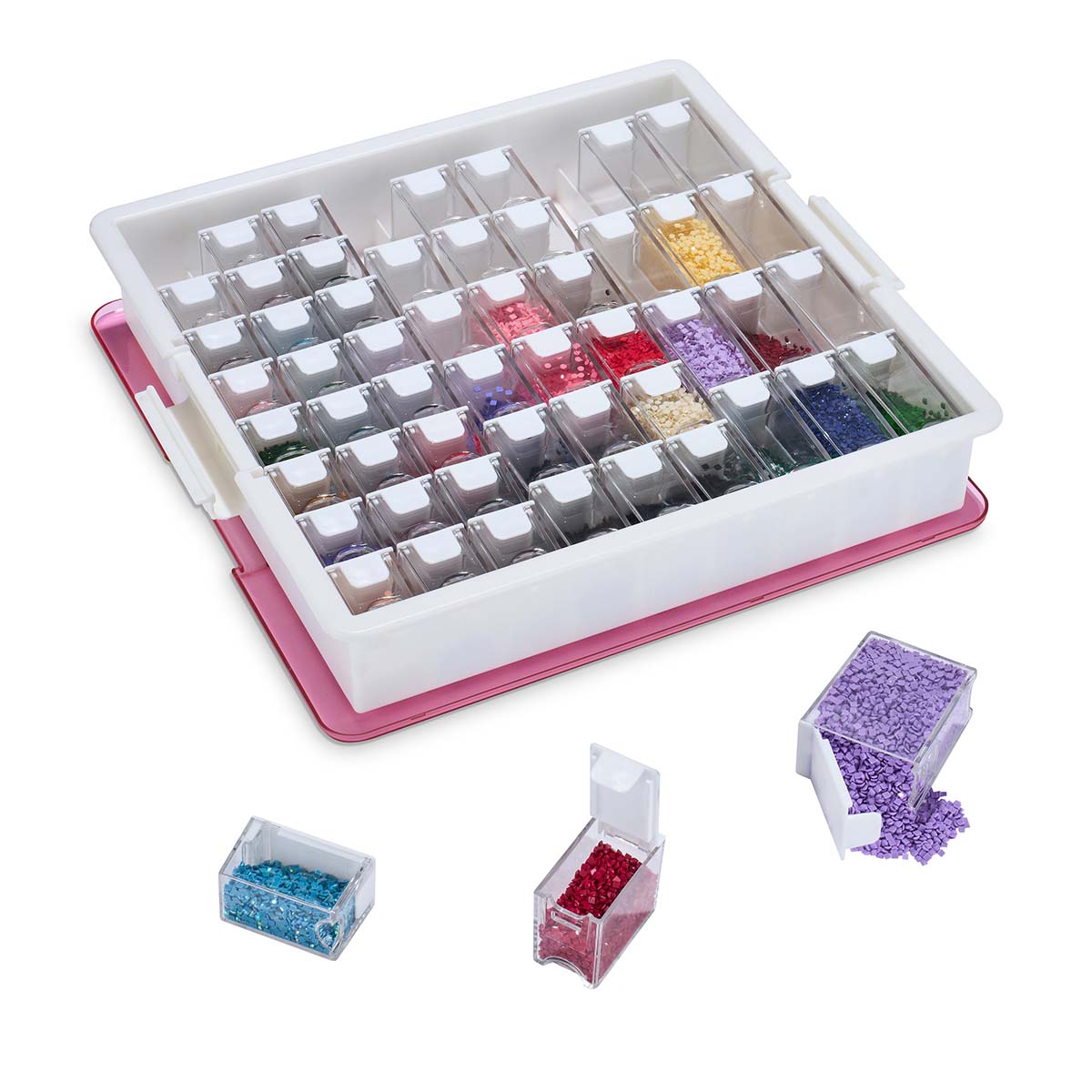 Diamond Art Club Premium 54-Container Diamond Storage Organizer Diamond Painting