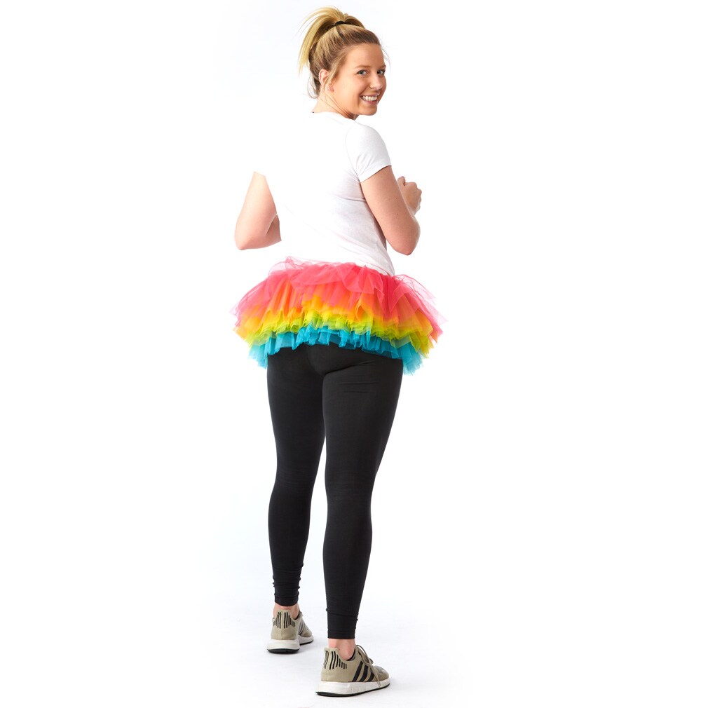 Teen/Adult Tutu 10-Layer Short Ballet Red