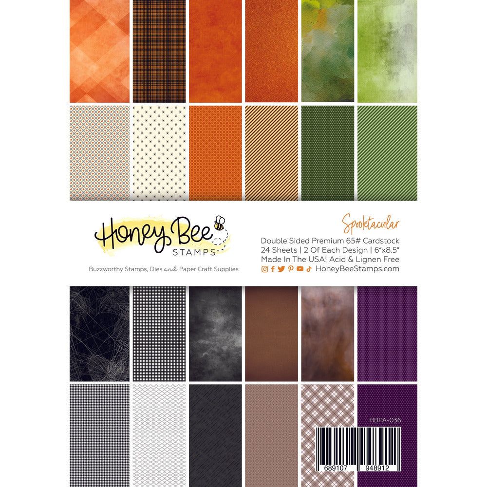 Spooktacular Paper Pad 6x8.5 - 24 Double-Sided Sheets