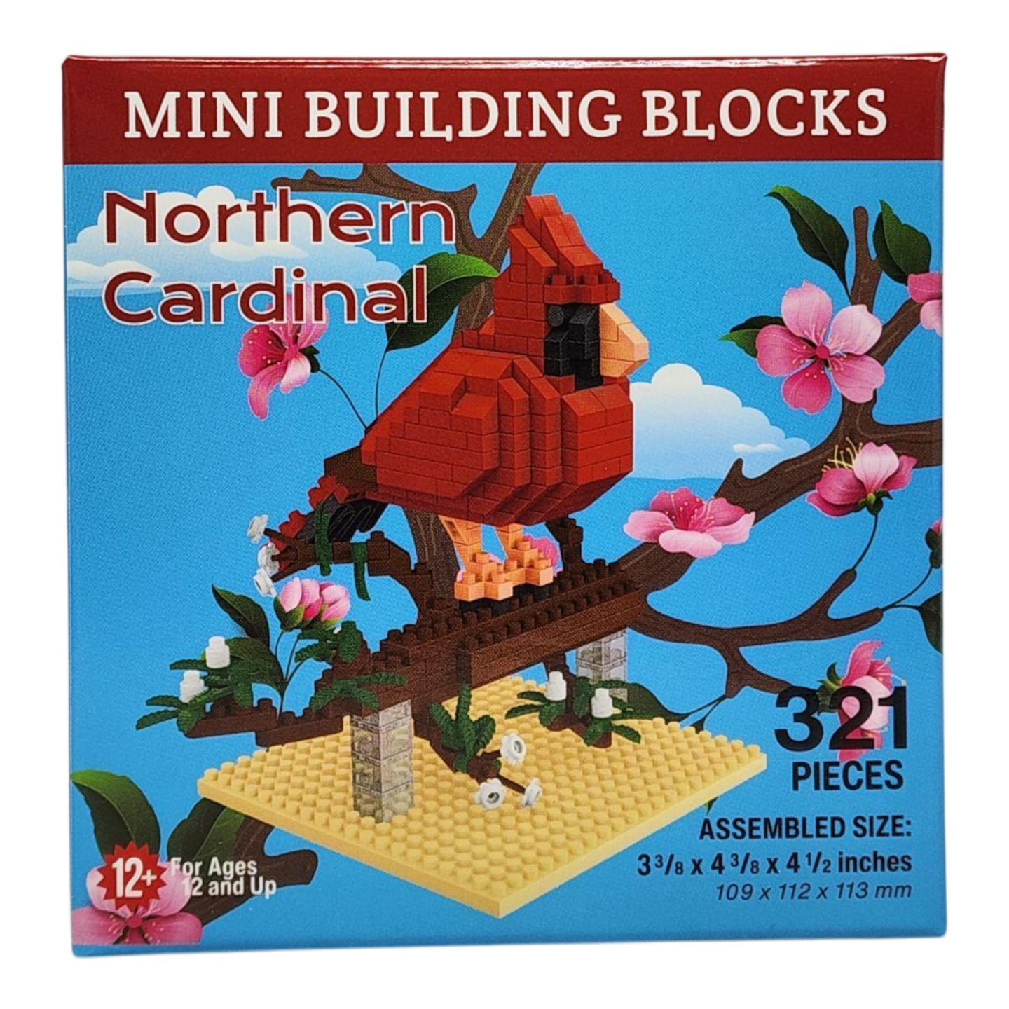 Mini Building Blocks - Cardinal