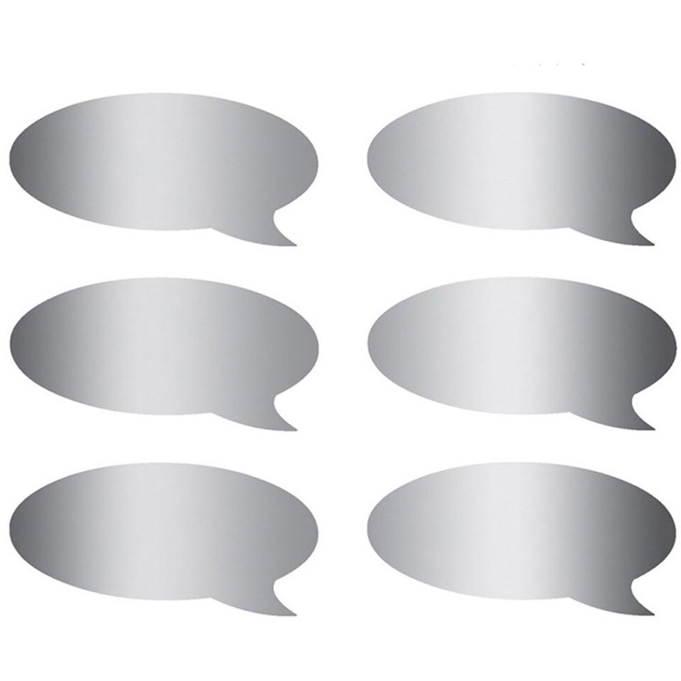 Scratch Off Stickers Assorted Shapes – Bubble, Oval, Rectangle & Burst, 180 Count, 2.5" x 1"