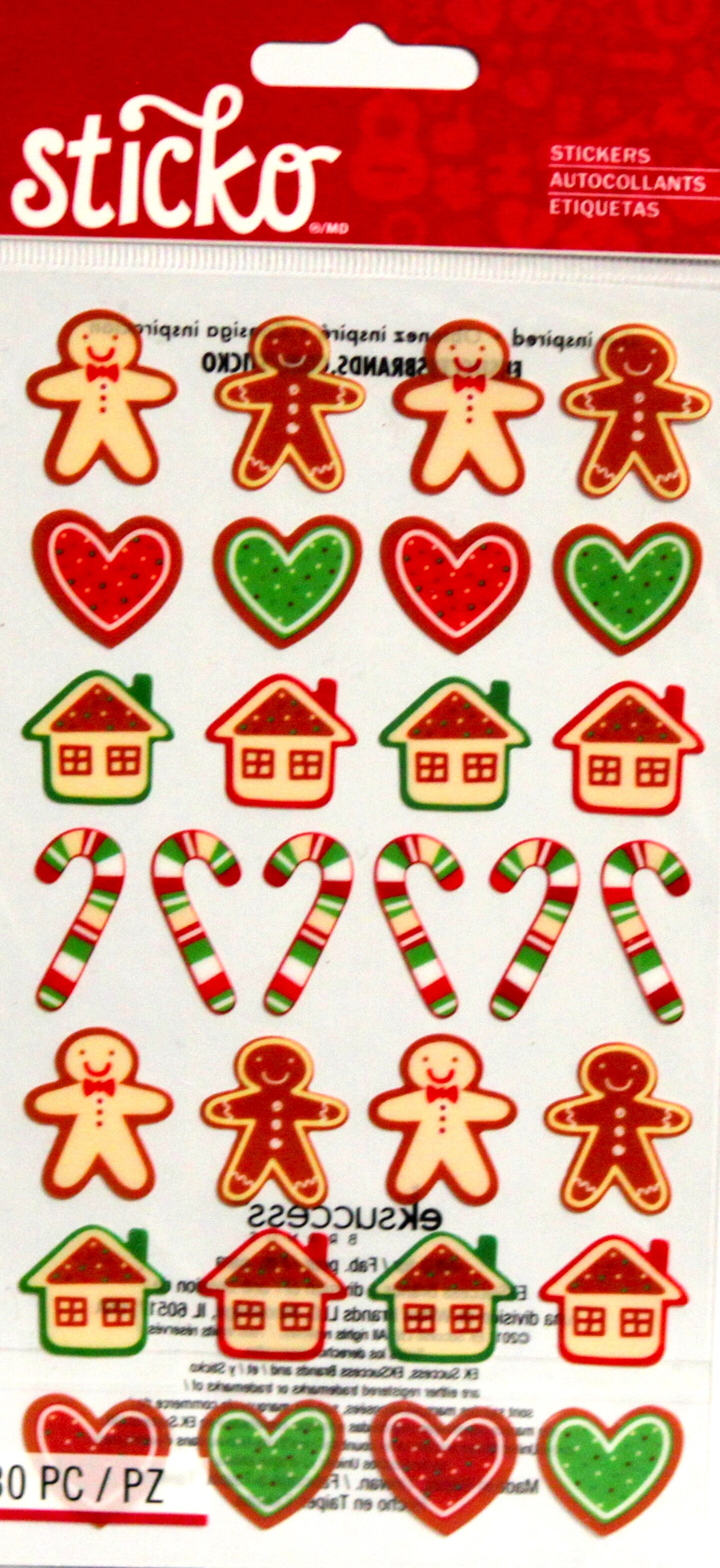 Sticko Holiday Cookies Classic Stickers | Michaels