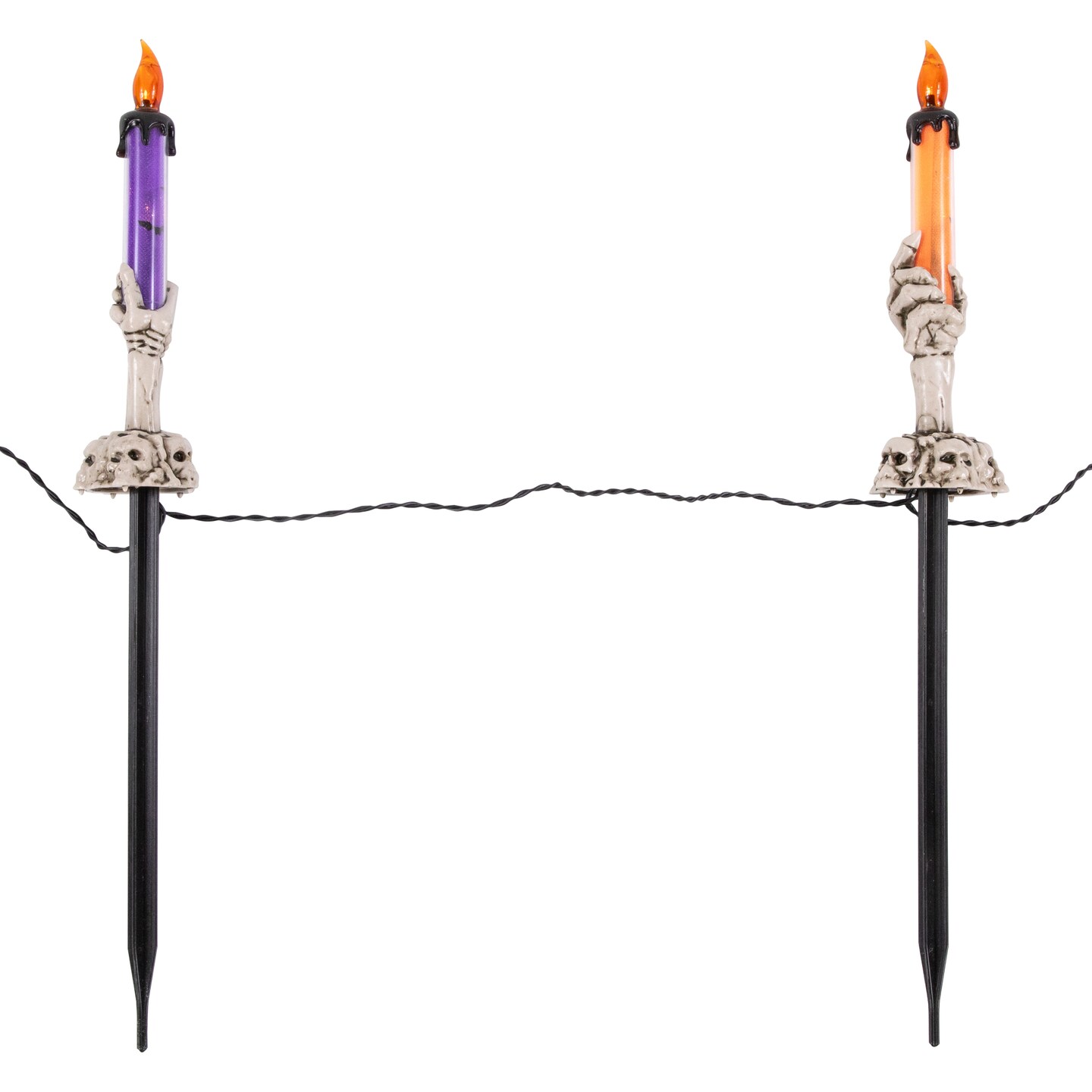 Northlight Skeleton Candle Halloween Decorations - Thumbnail 2