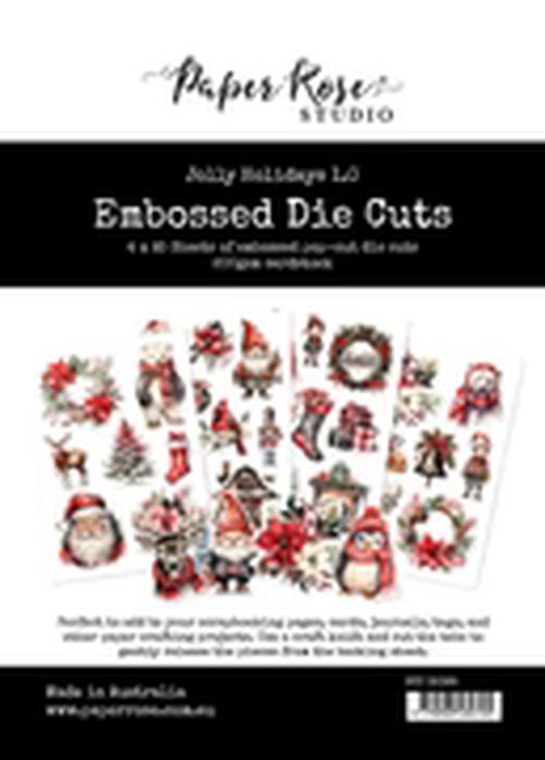 Paper Rose Studio Jolly Holidays 1.0 Embossed Die Cuts